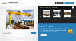 Desktop Screenshot of cranesnlifts.com